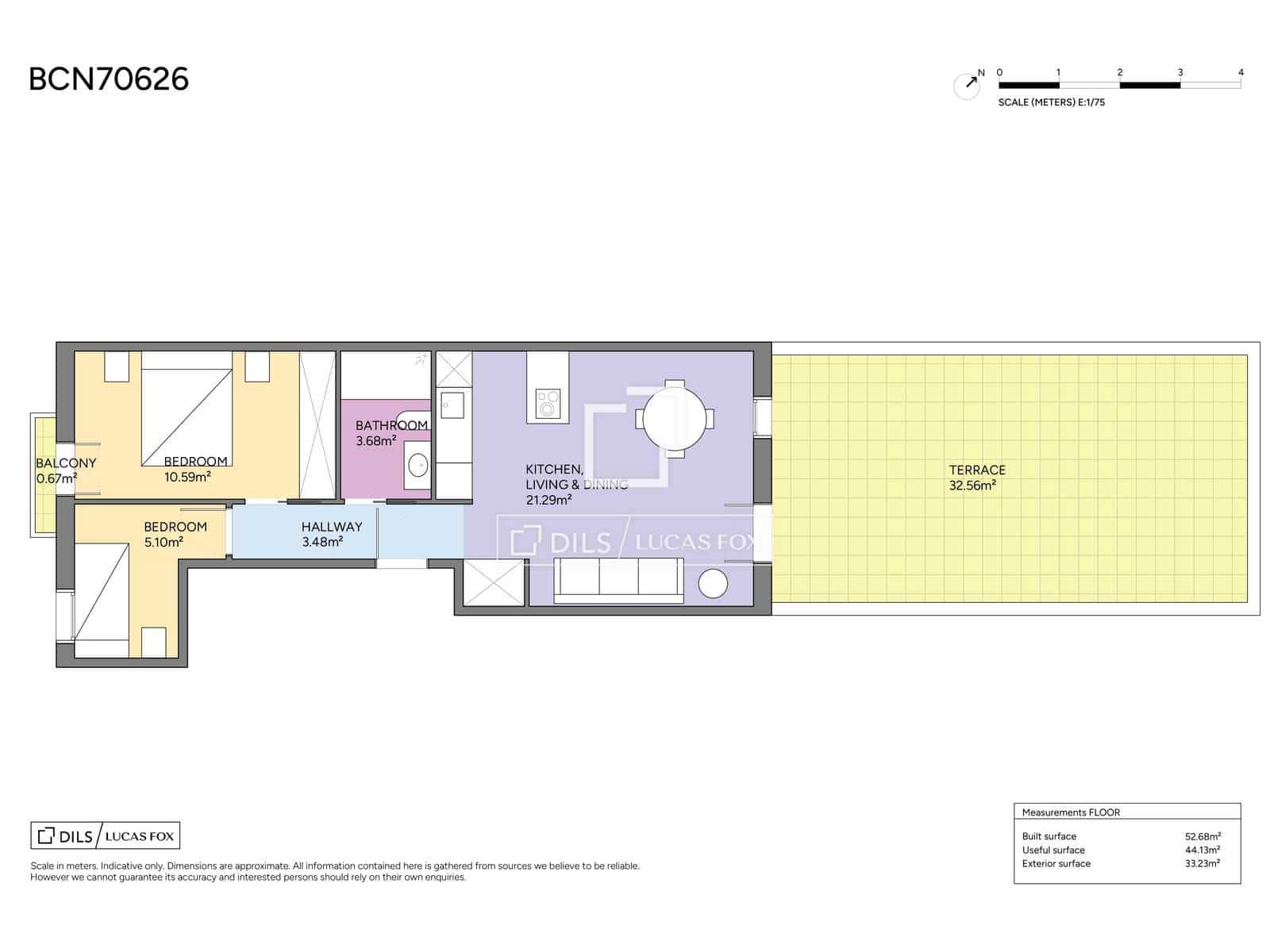 2 bedroom Apartment for sale in Barcelona city - € 569,000 (Ref: 9919066)