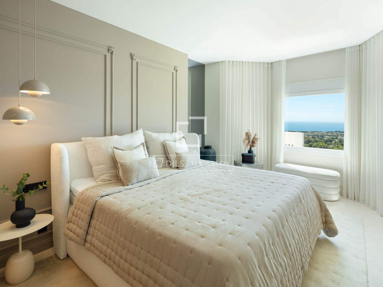 4 chambre Penthouse à vendre à Marbella avec piscine garage - 2 495 000 € (Ref: 9921053)