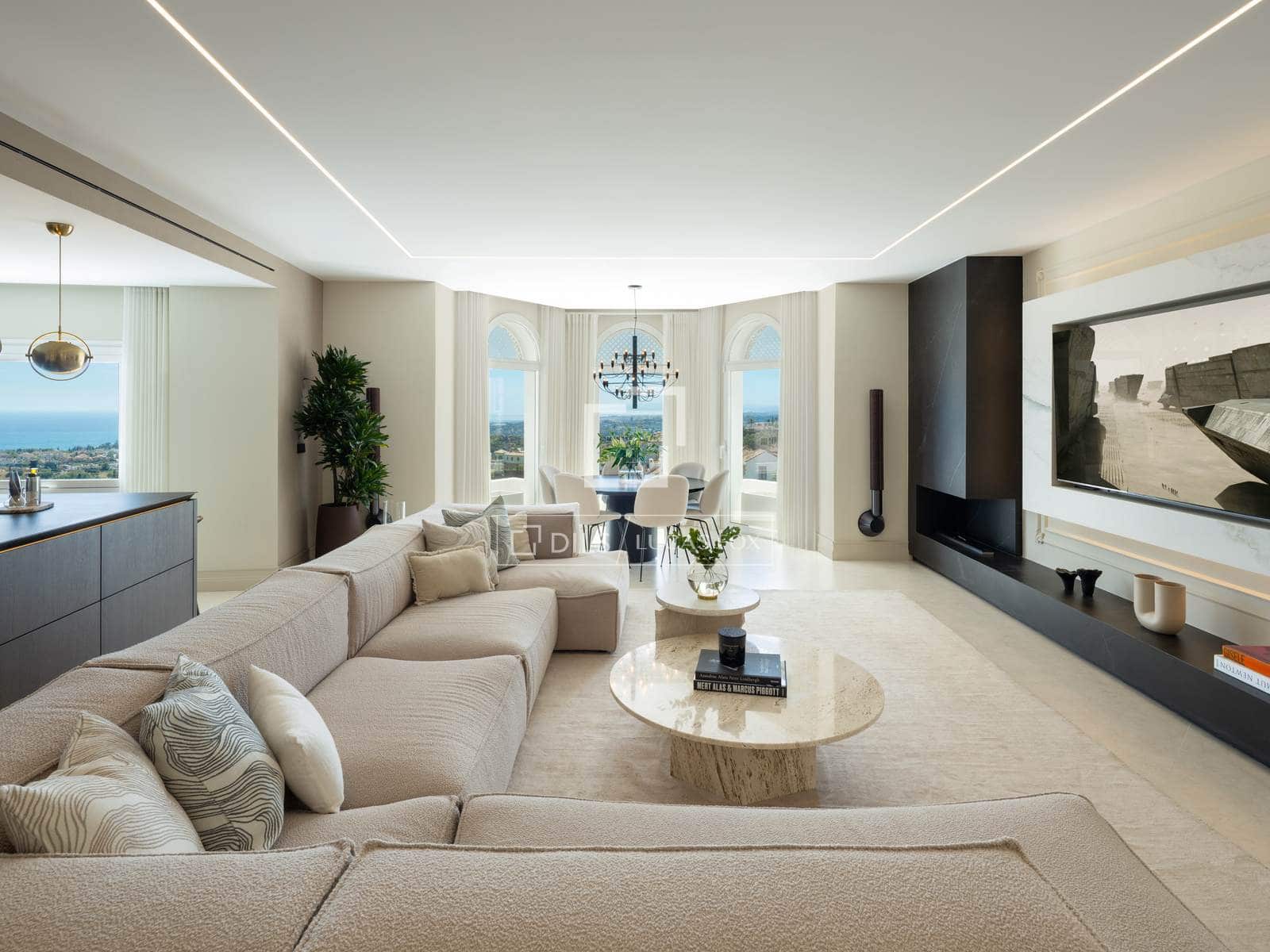 4 chambre Penthouse à vendre à Marbella avec piscine garage - 2 495 000 € (Ref: 9921053)