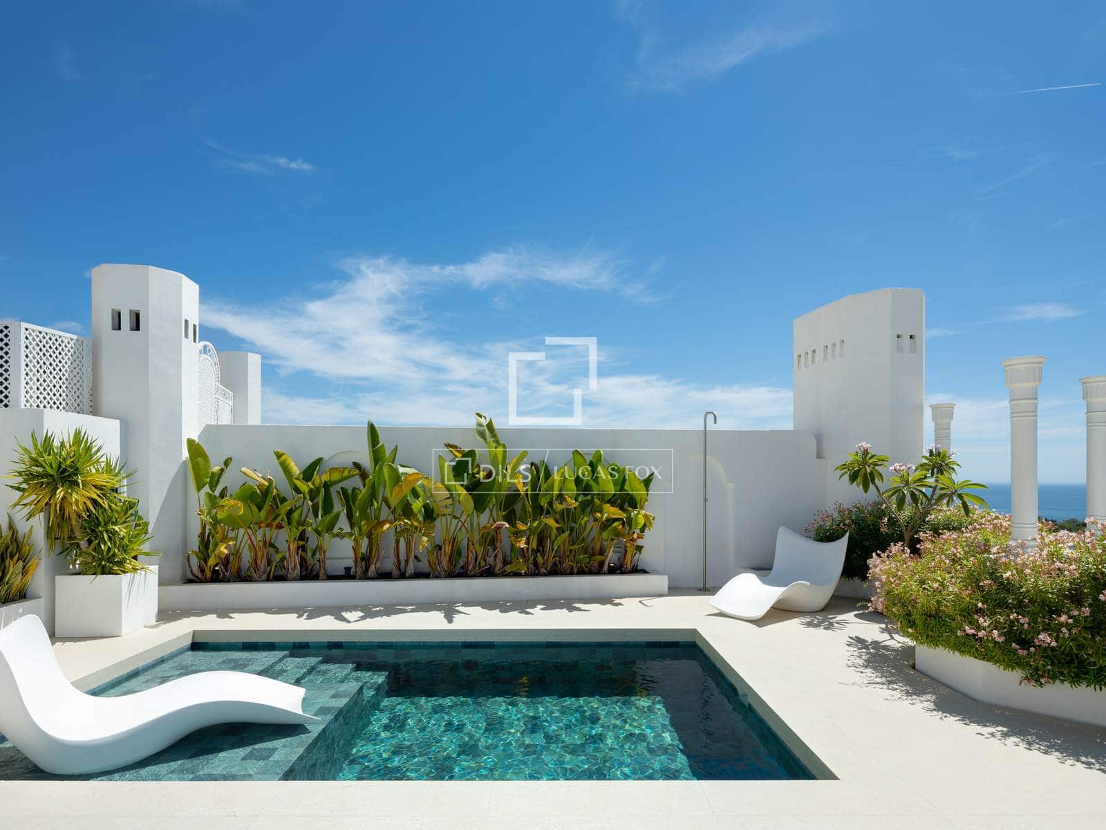 4 chambre Penthouse à vendre à Marbella avec piscine garage - 2 495 000 € (Ref: 9921053)