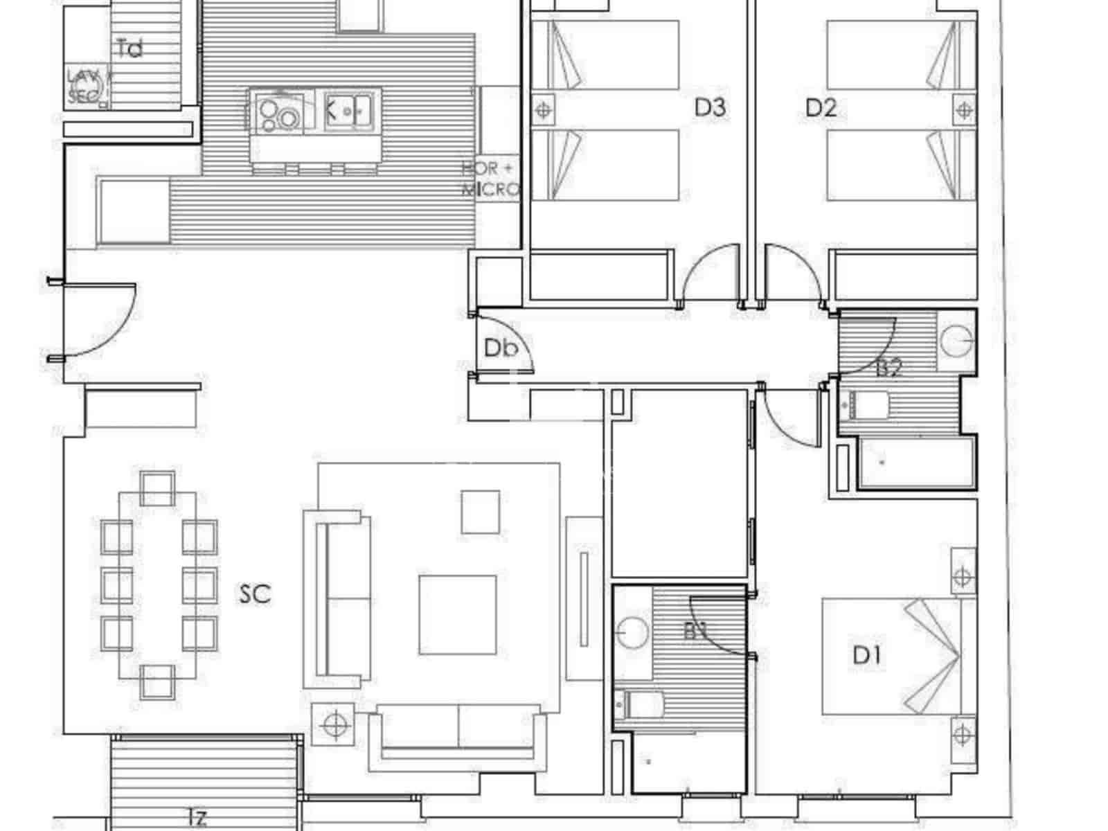 Apartamento de 3 habitaciones en Madrid ciudad en venta con piscina garaje - 1.900.000 € (Ref: 9921368)
