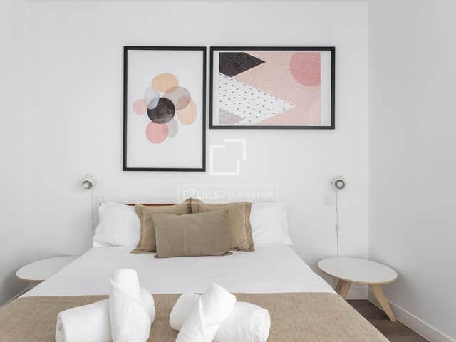 Appartement de 1 chambre à louer à Madrid ville - 2 400 € (Ref: 9922686)