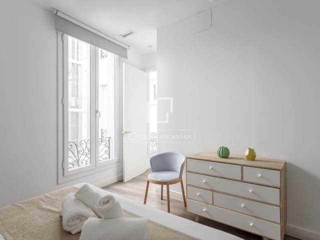 Appartement de 1 chambre à louer à Madrid ville - 2 400 € (Ref: 9922686)