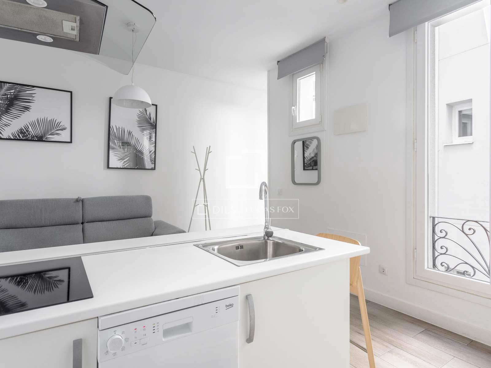1 Zimmer Apartment zu vermieten in Madrid Stadt - 2.400 € (Ref: 9922686)