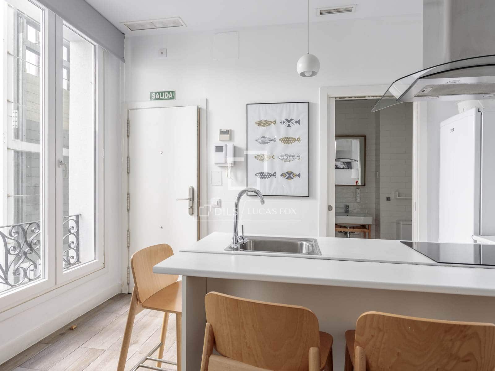 1 Zimmer Apartment zu vermieten in Madrid Stadt - 2.400 € (Ref: 9922686)