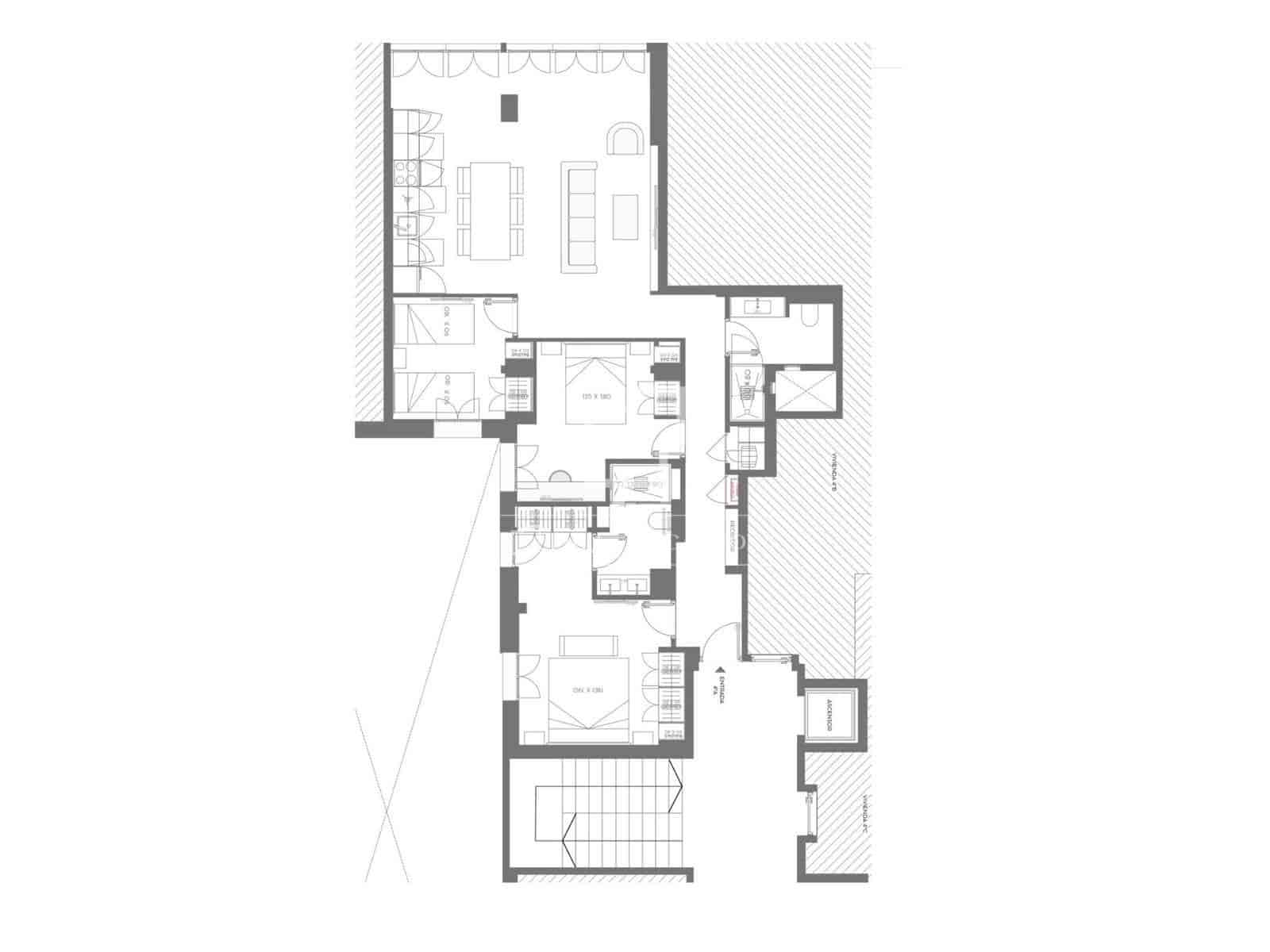 3 slaapkamer Appartement te koop in Madrid stad - € 1.699.000 (Ref: 9922917)