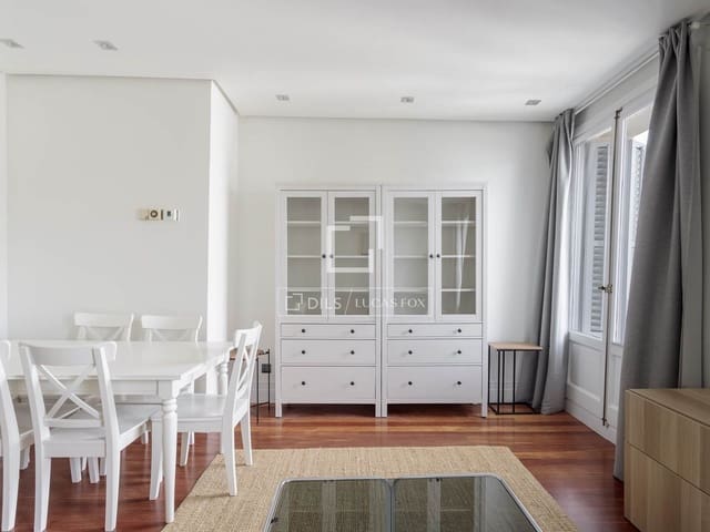 2 sovrum Lägenhet att hyra i Recoletos, Madrid stad - 3 900 € (Ref: 9923044)