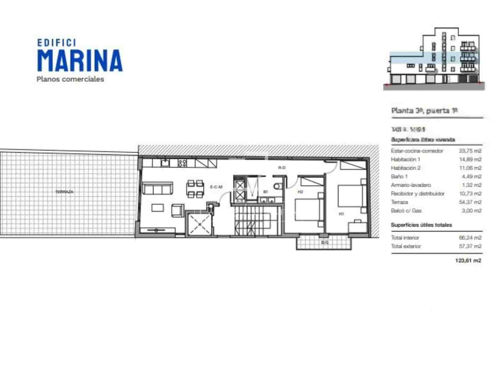 2 bedroom Apartment for sale in Vilanova i la Geltru with garage - € 498,000 (Ref: 9924907)