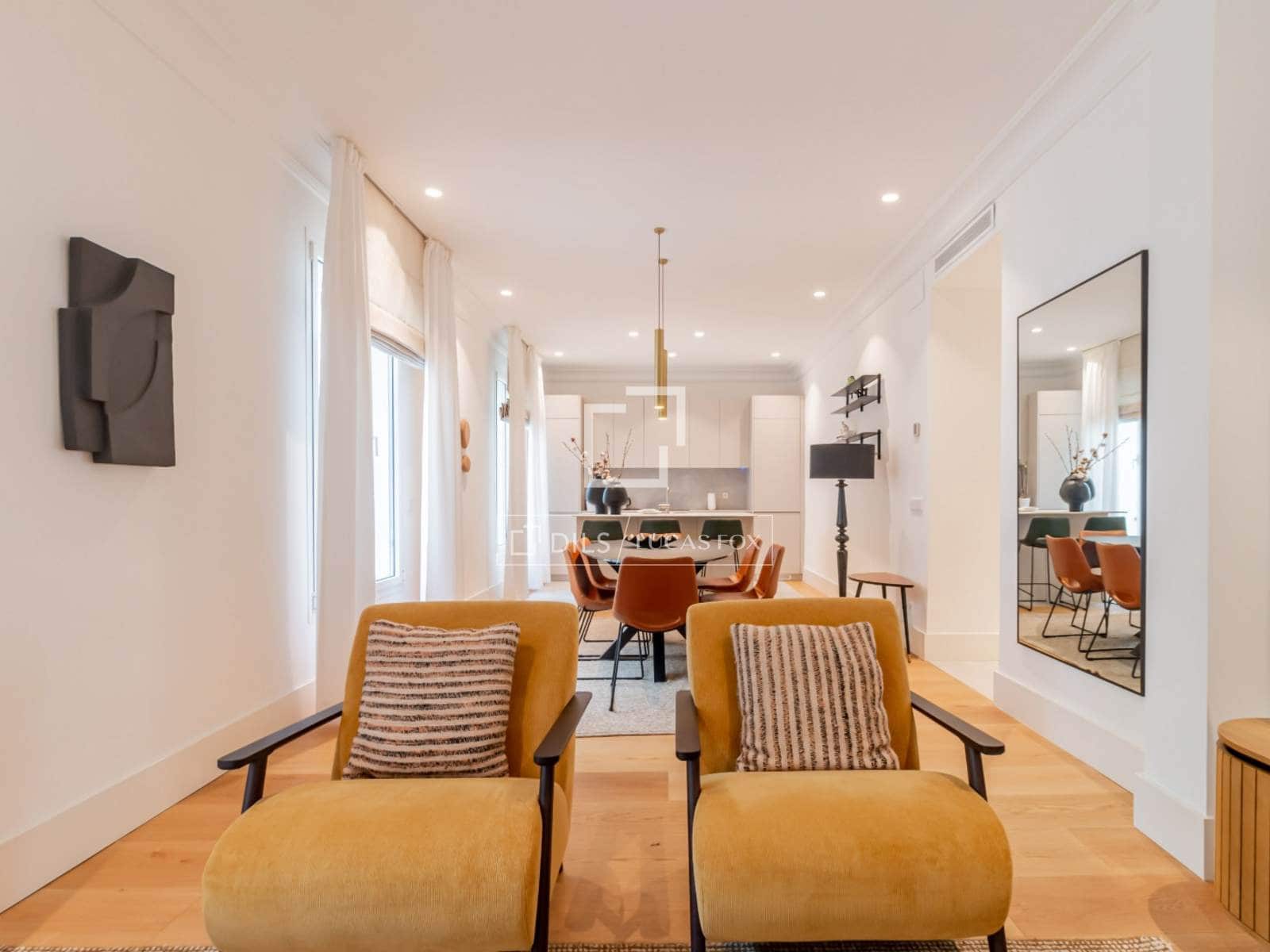 Appartement de 3 chambres à louer à Madrid ville - 6 500 € (Ref: 9925064)
