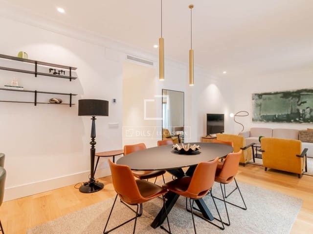 Appartement de 3 chambres à louer à Recoletos, Madrid ville - 6 500 € (Ref: 9925064)