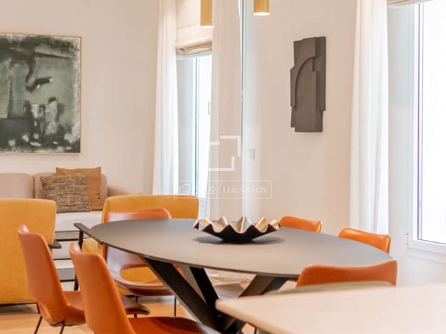 Appartement de 3 chambres à louer à Recoletos, Madrid ville - 6 500 € (Ref: 9925064)