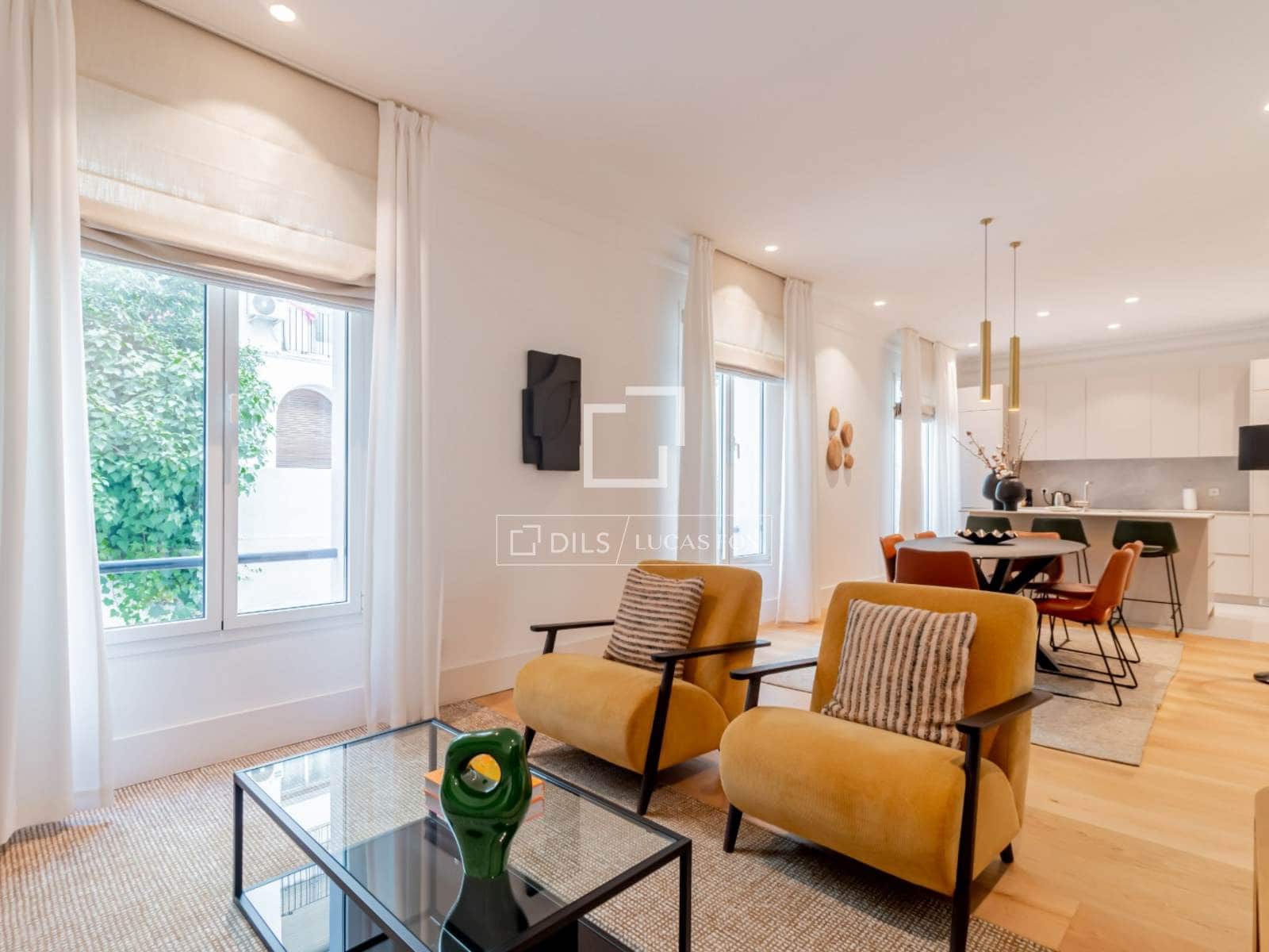 Appartement de 3 chambres à louer à Madrid ville - 6 500 € (Ref: 9925064)