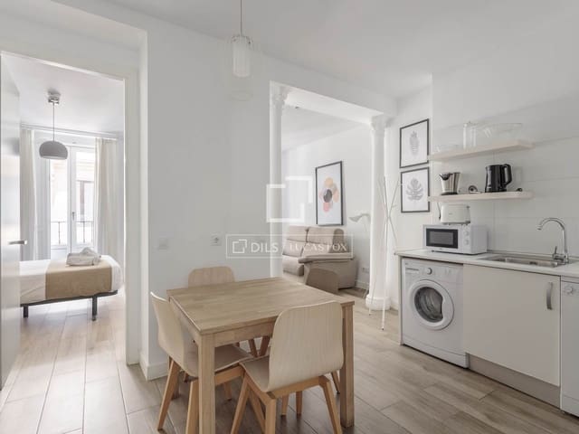 1 Zimmer Apartment zu vermieten in Madrid Stadt - 2.600 € (Ref: 9926444)