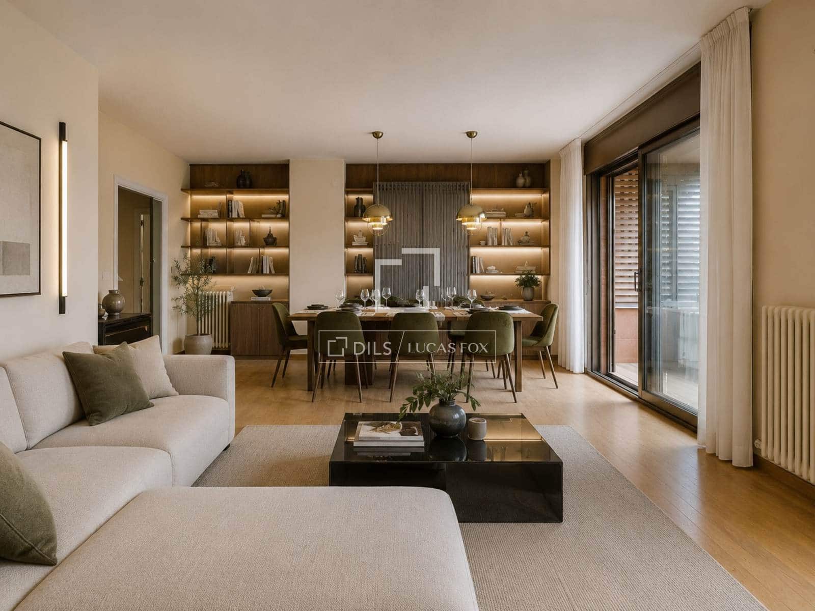 4 chambre Appartement à vendre à Barcelone ville avec garage - 1 470 000 € (Ref: 9928308)
