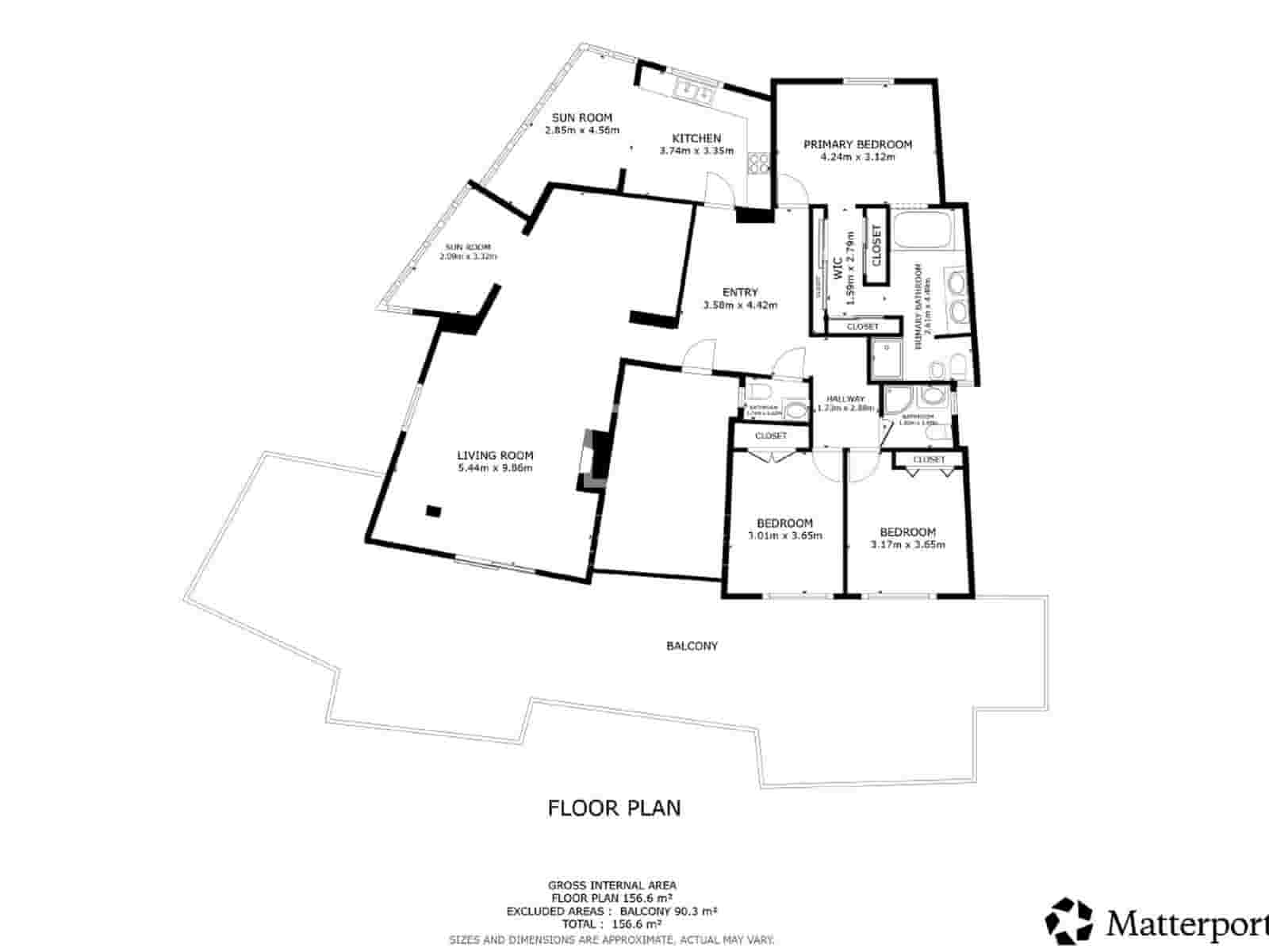 3 bedroom Penthouse for sale in Palma de Mallorca - € 895,000 (Ref: 9928535)