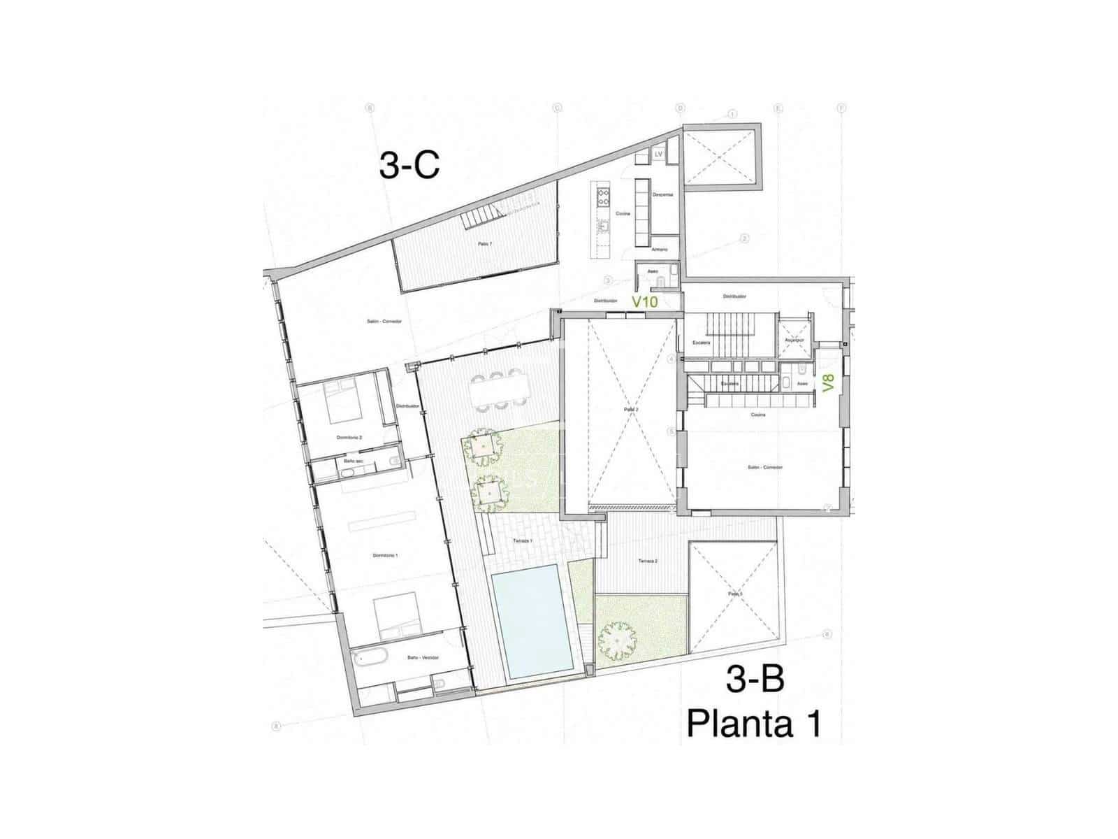 4 bedroom Penthouse for sale in Madrid city with pool garage - € 5,000,000 (Ref: 9932281)