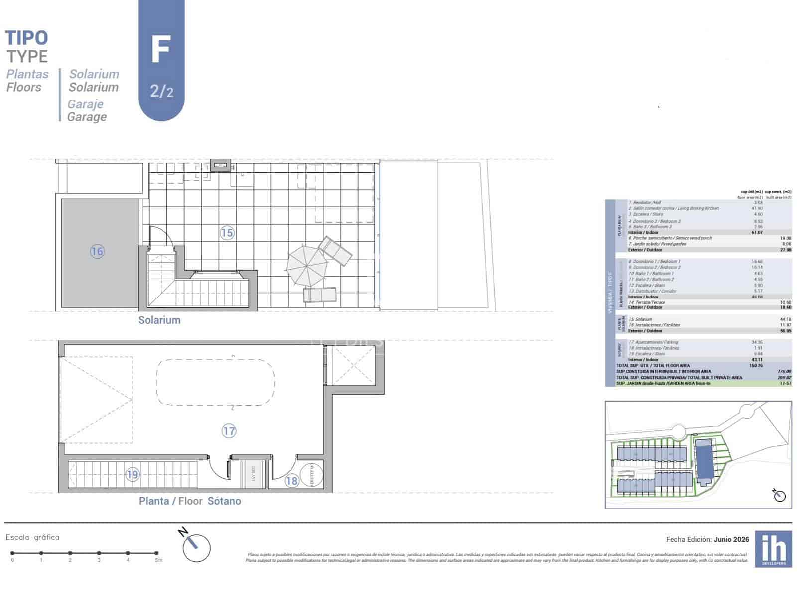 3 sypialnia Willa na sprzedaż w El Campello z basenem garażem - 1 054 000 € (Ref: 9934912)