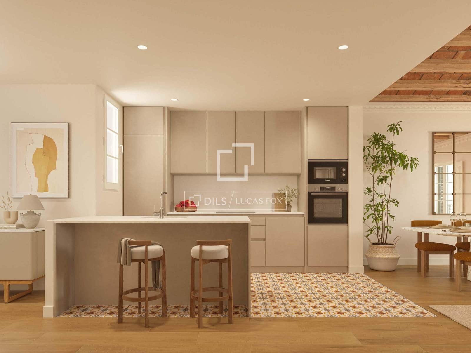 3 Zimmer Apartment zu verkaufen in Barcelona Stadt - 670.000 € (Ref: 9936820)