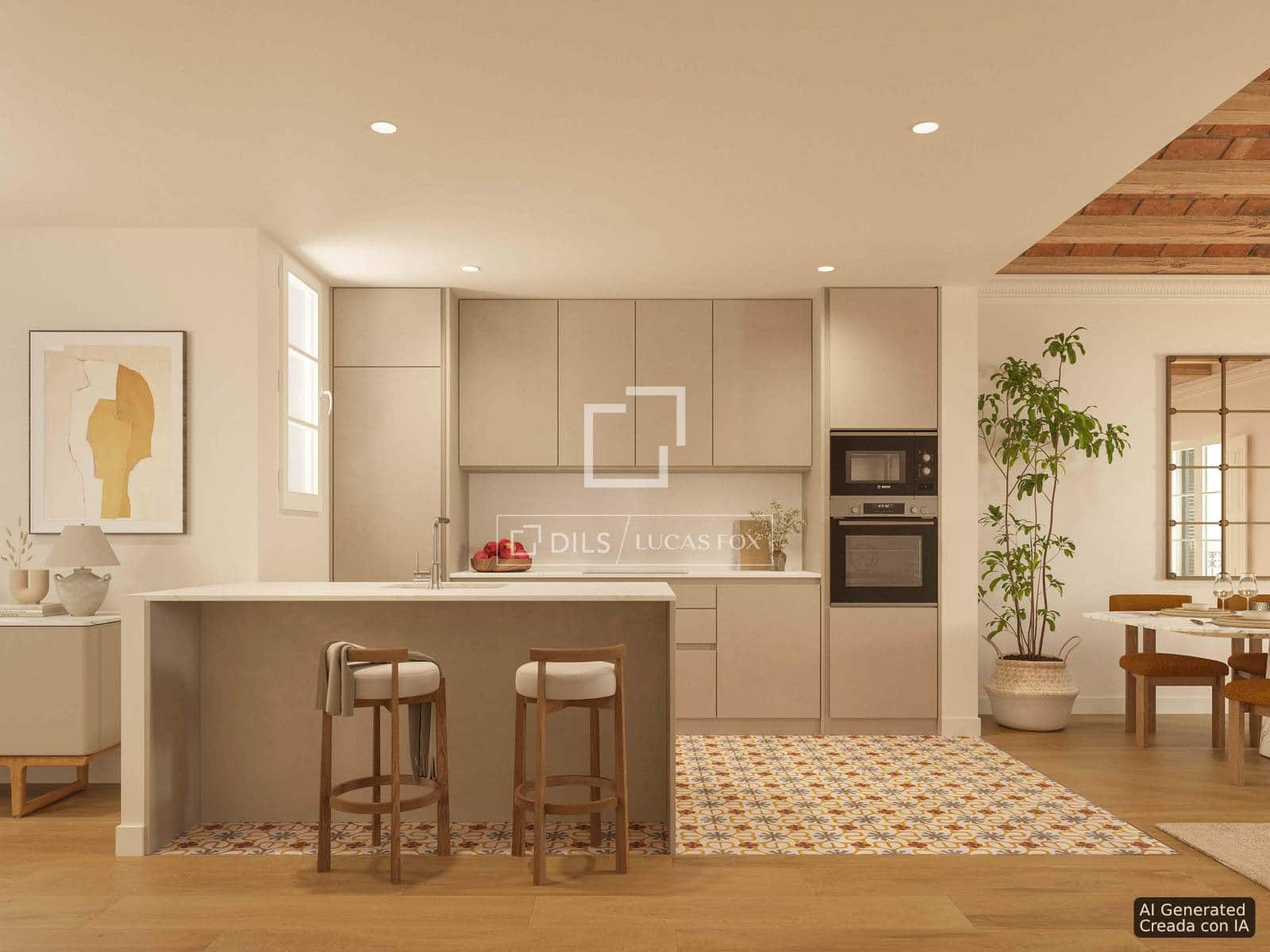 Apartamento de 3 habitaciones en Barcelona ciudad en venta - 670.000 € (Ref: 9936820)