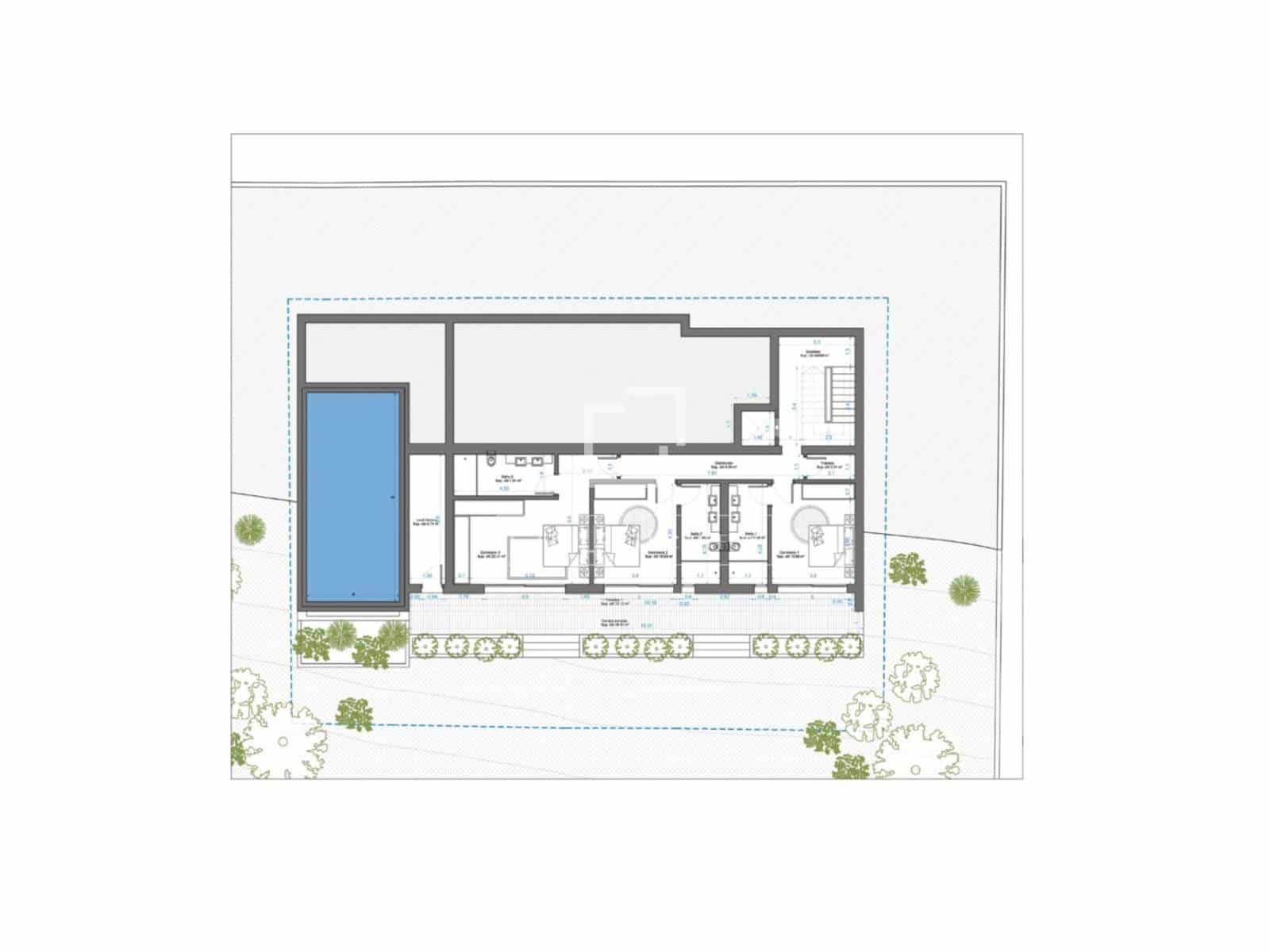 3 soveværelse Villa til salg i Calpe / Calp med swimmingpool garage - € 1.360.000 (Ref: 9937294)