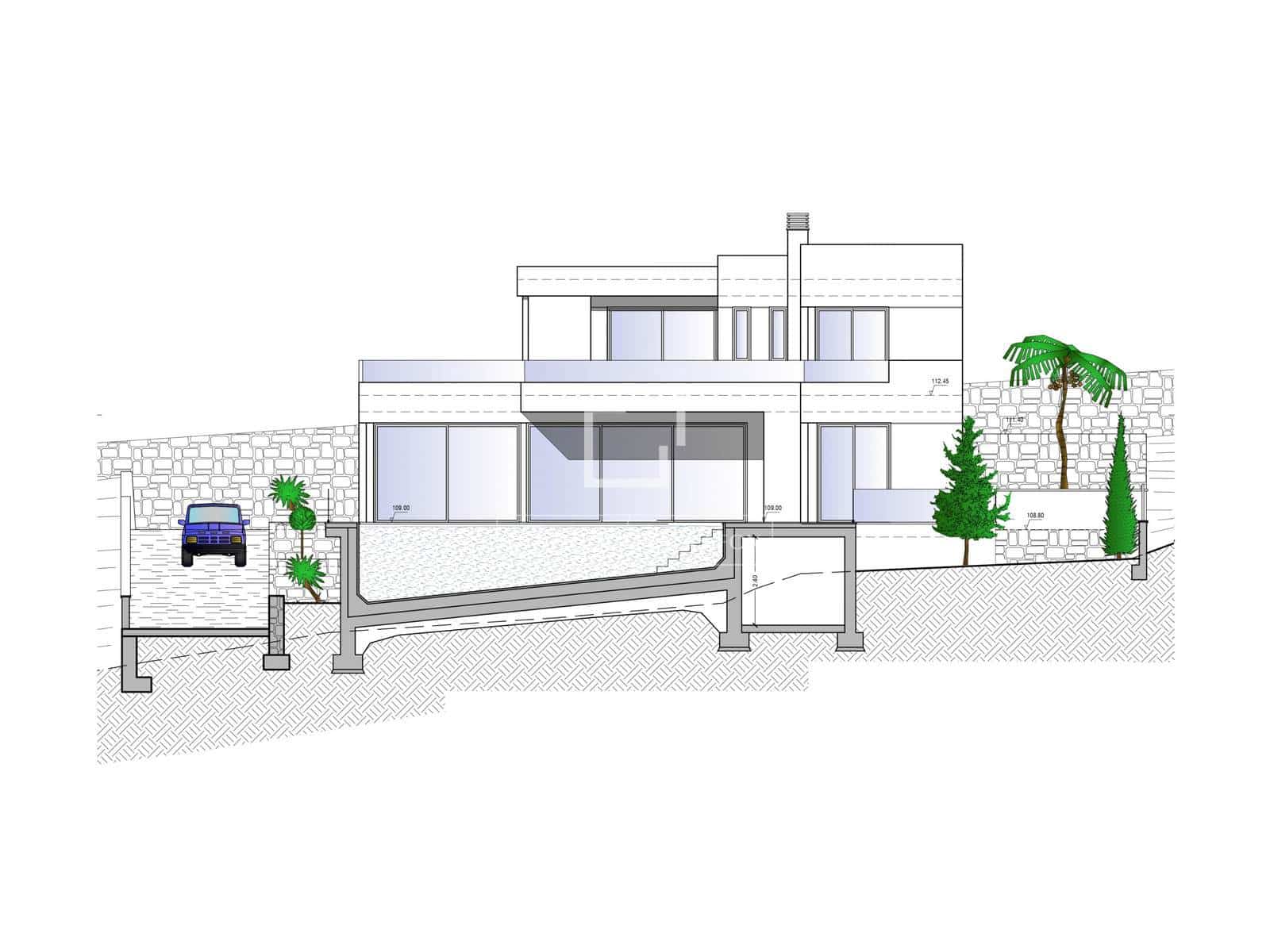3 bedroom Villa for sale in Calpe / Calp with pool garage - € 1,135,000 (Ref: 9937295)
