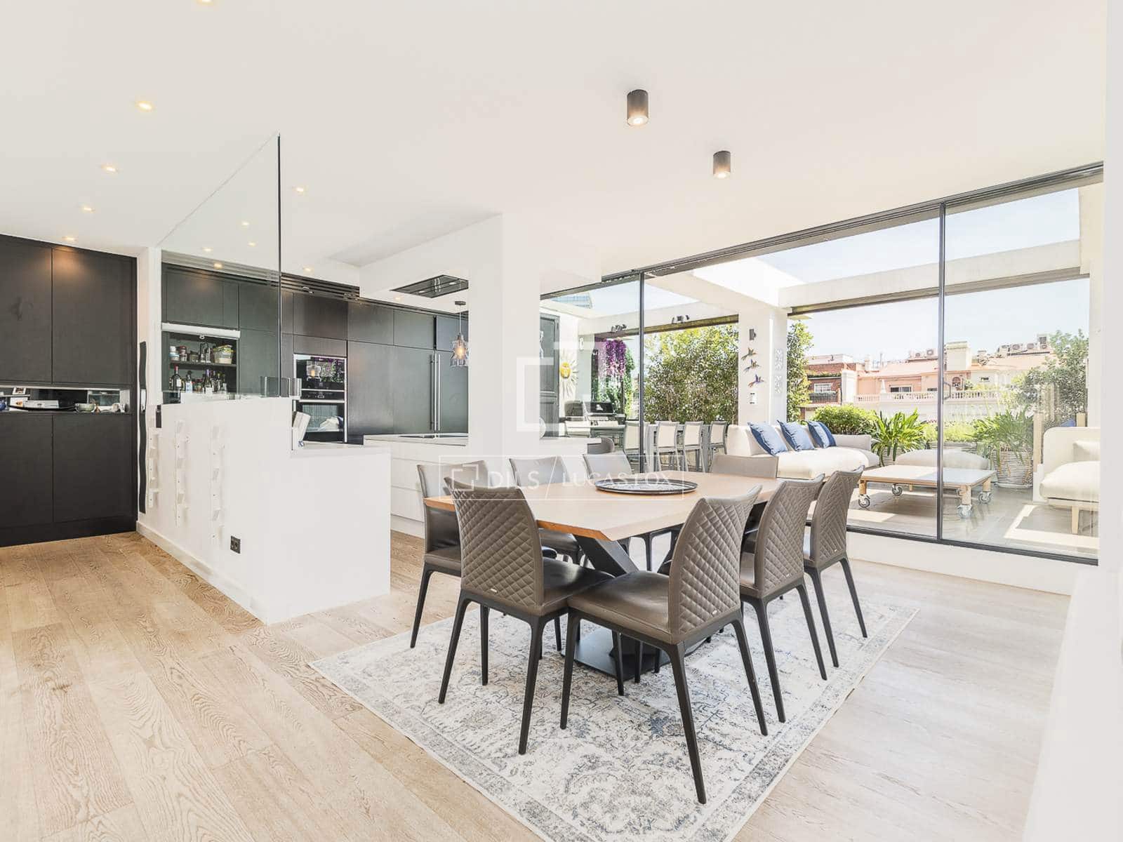 Ático de 5 habitaciones en Barcelona ciudad en venta con piscina - 3.200.000 € (Ref: 9938675)