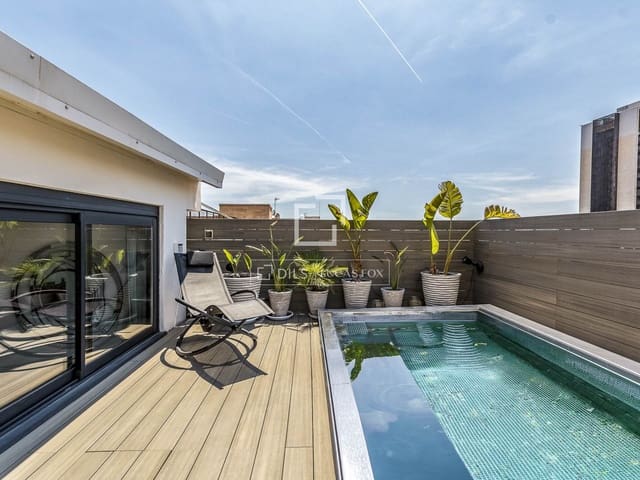 Ático de 5 habitaciones en Barcelona ciudad en venta con piscina - 3.200.000 € (Ref: 9938675)