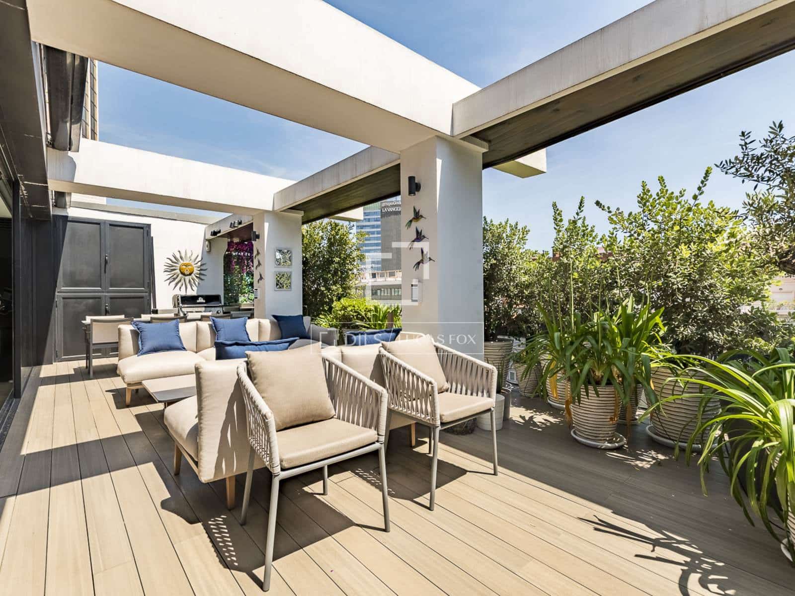 Ático de 5 habitaciones en Barcelona ciudad en venta con piscina - 3.200.000 € (Ref: 9938675)