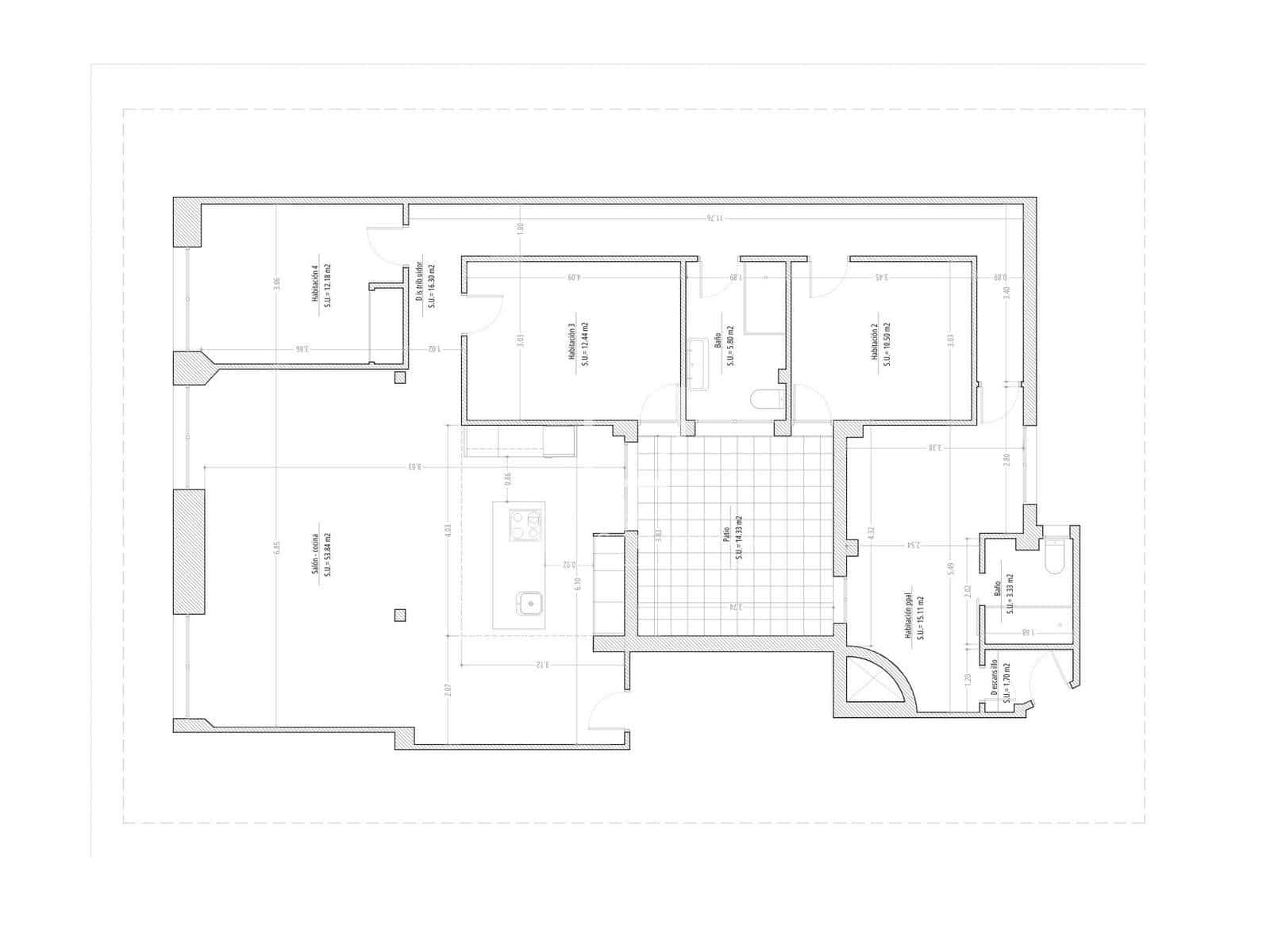 4 sovrum Lägenhet till salu i Madrid stad - 1 325 000 € (Ref: 9938676)