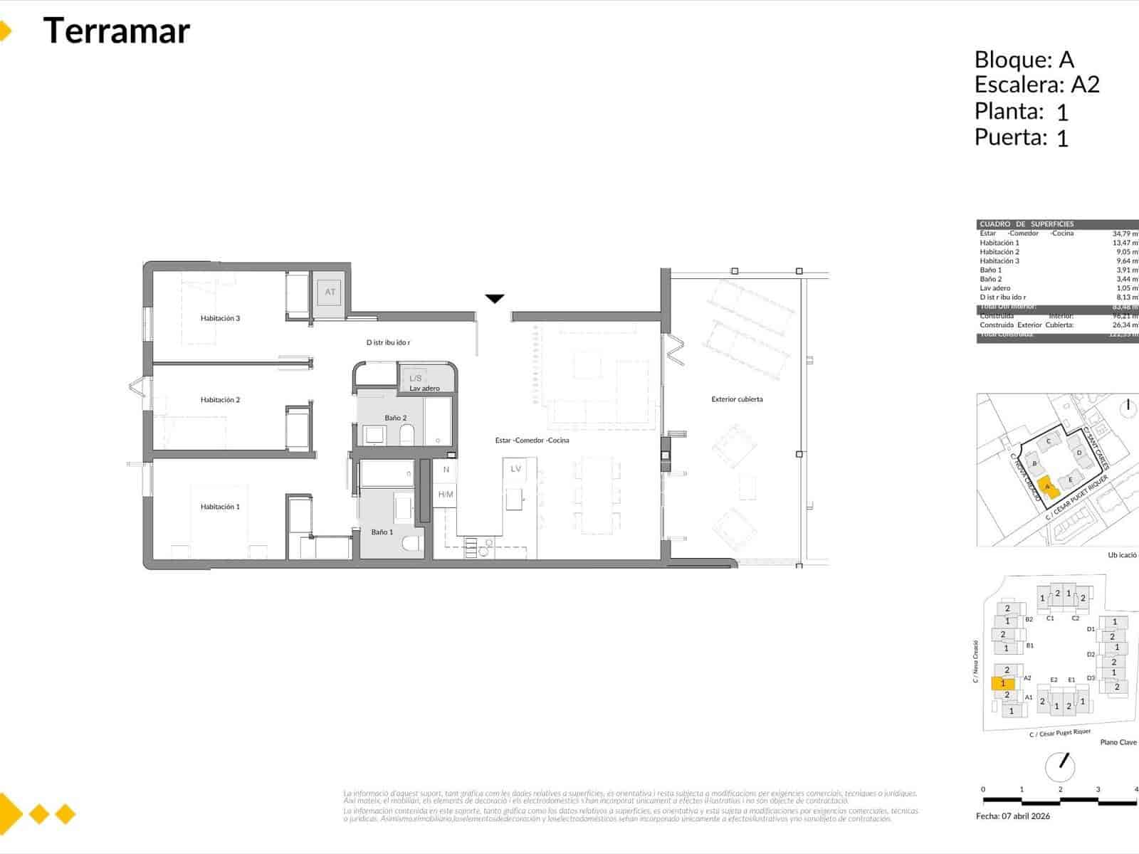3 soveværelse Lejlighed til salg i Santa Eulalia / Santa Eularia med swimmingpool garage - € 694.000 (Ref: 9941248)