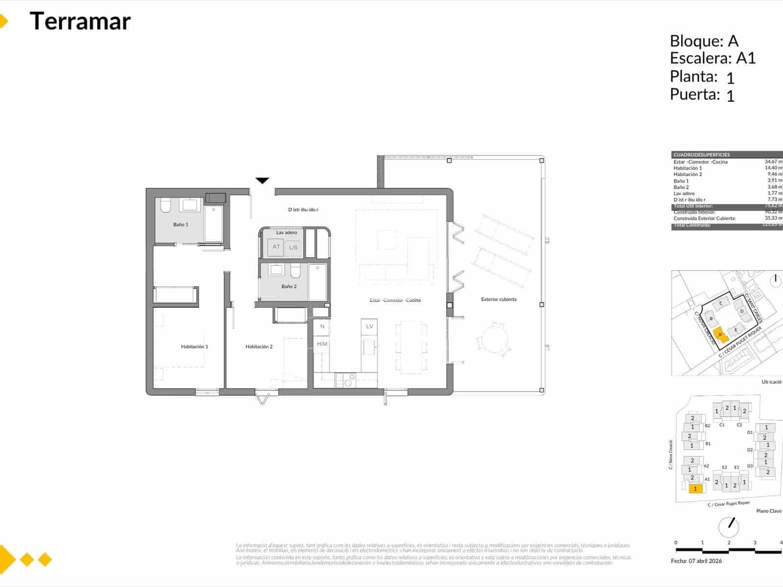 2 camera da letto Appartamento in vendita in Santa Eulalia / Santa Eularia con piscina garage - 662.000 € (Rif: 9941250)