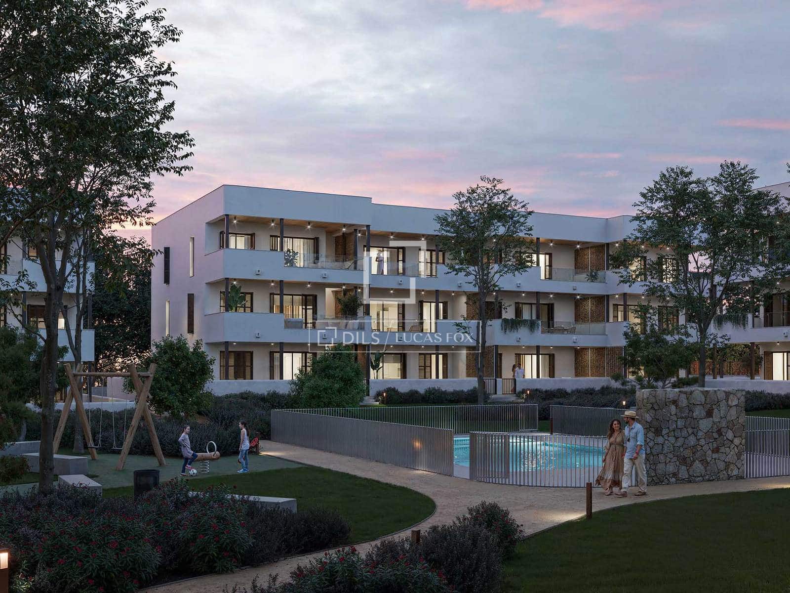 2 sypialnia Apartament na sprzedaż w Santa Eulalia / Santa Eularia z basenem garażem - 653 000 € (Ref: 9941251)