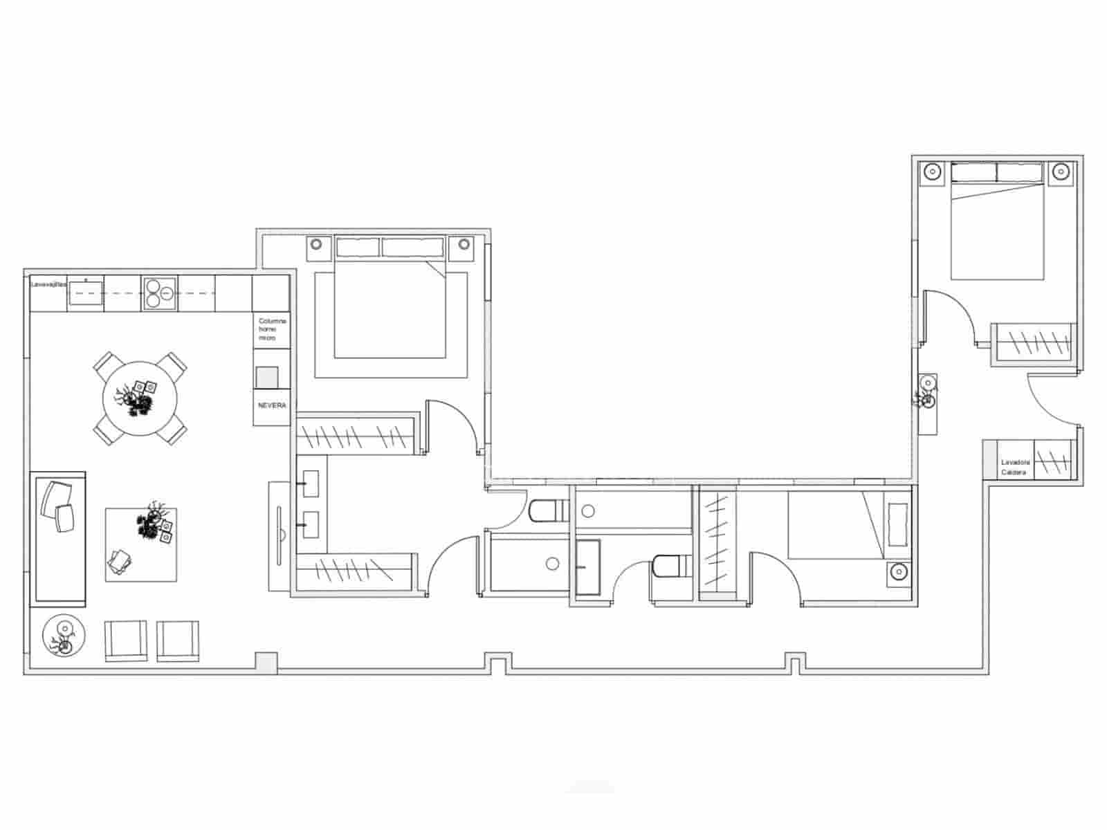 3 chambre Appartement à vendre à Madrid ville - 998 000 € (Ref: 9945994)