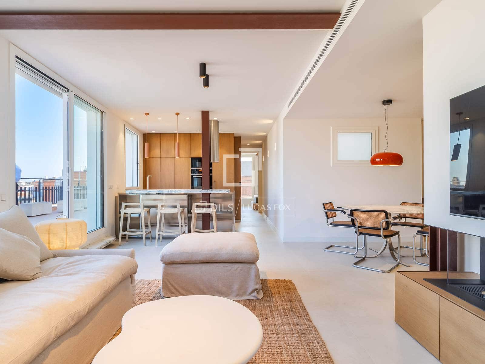 3 soveværelse Penthouse til salg i Barcelona by med garage - € 1.250.000 (Ref: 9946271)