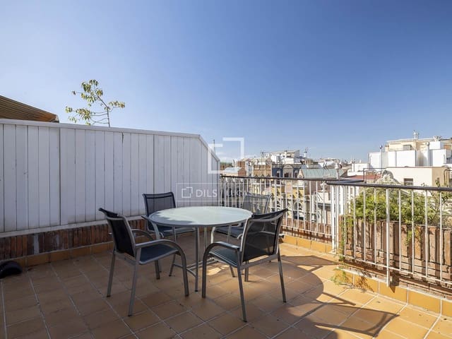 3 soveværelse Penthouse til leje i Barcelona by med garage - € 3.200 (Ref: 9946718)