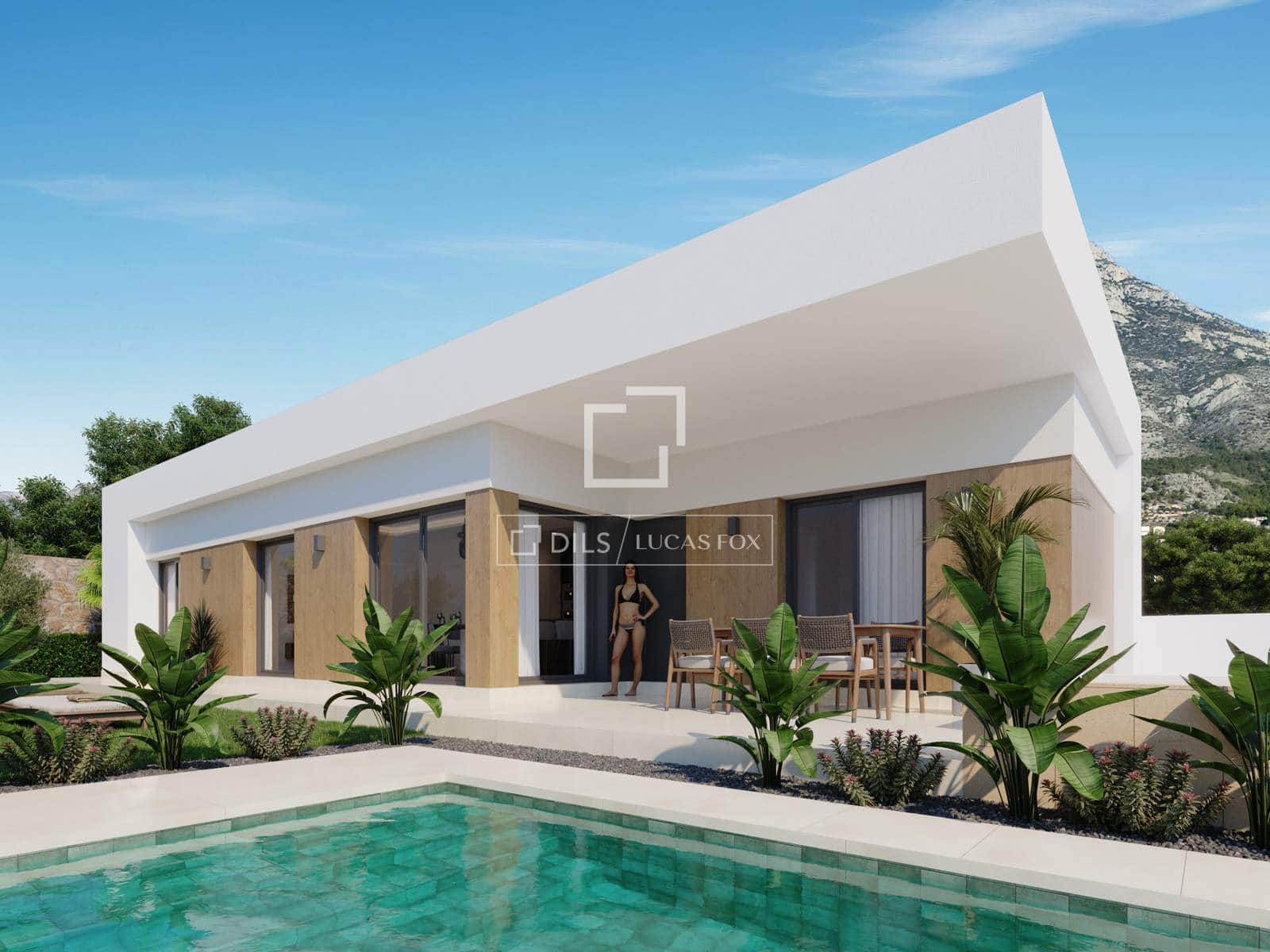 3 quarto Moradia para venda em Finestrat com piscina garagem - 495 000 € (Ref: 9946787)