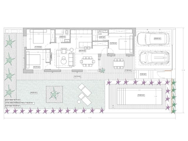 3 quarto Moradia para venda em Finestrat com piscina garagem - 495 000 € (Ref: 9946787)