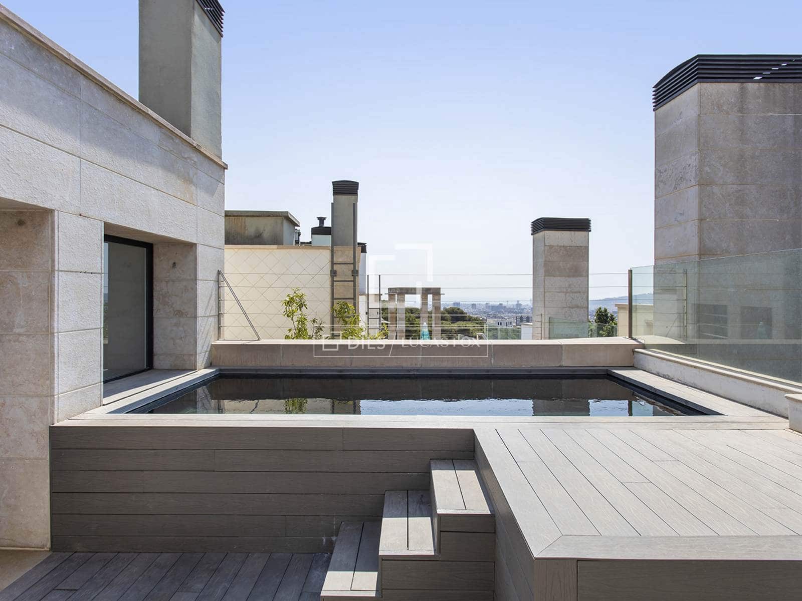 5 Zimmer Villa zu vermieten in Barcelona Stadt mit Pool Garage - 9.800 € (Ref: 9948530)