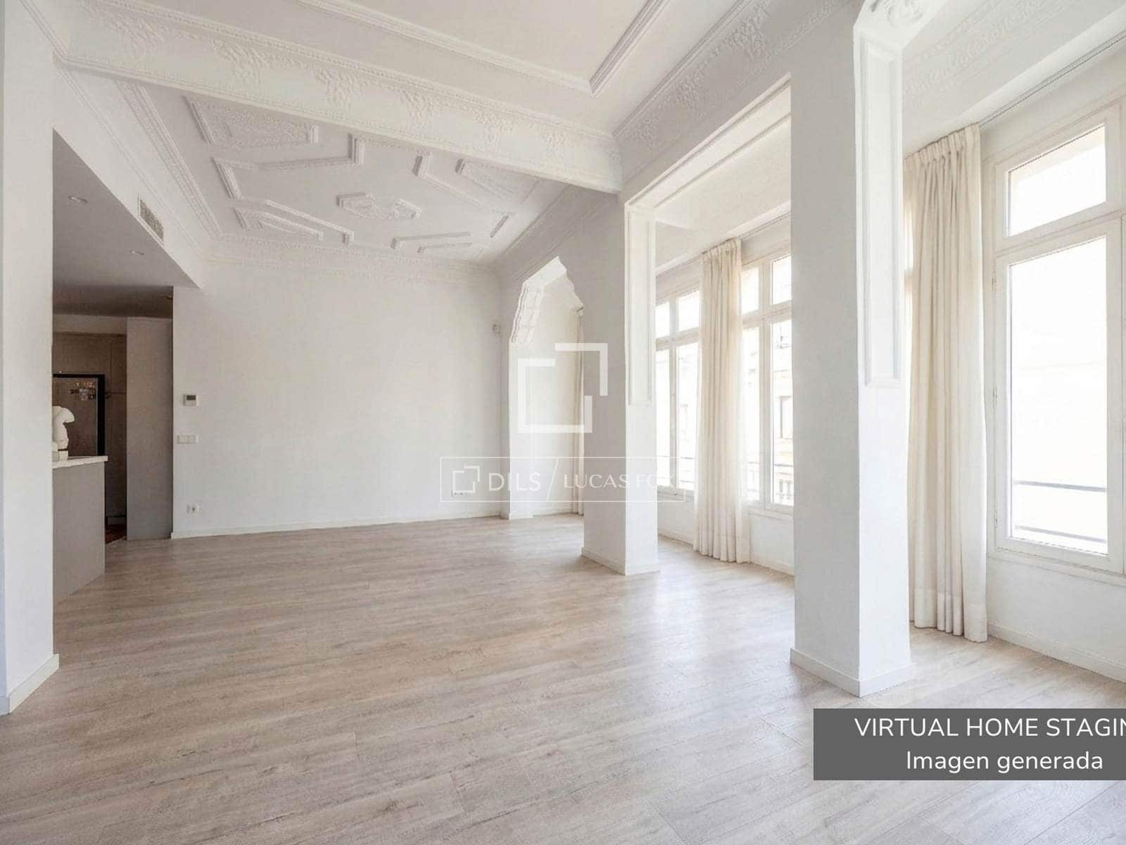 1 makuuhuone Huoneisto myytävänä paikassa Valencia kaupunki - 890 000 € (Ref: 9950322)