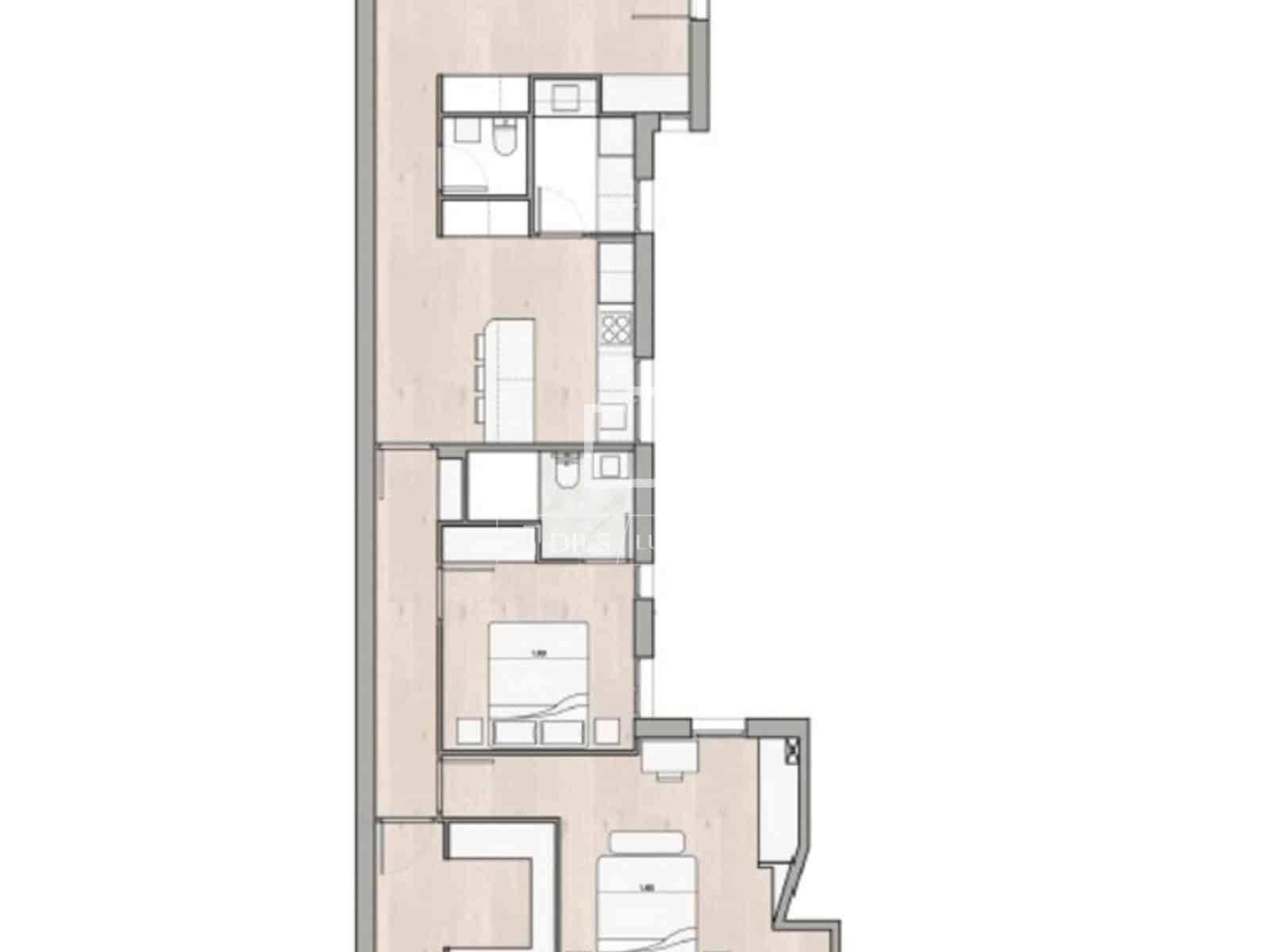 3 soveværelse Lejlighed til salg i Madrid by med garage - € 2.300.000 (Ref: 9950482)