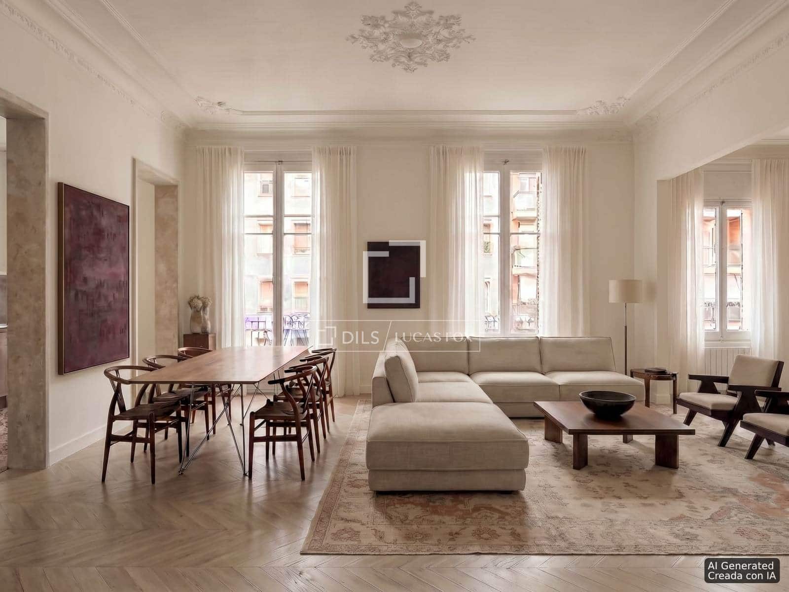 Apartamento de 4 habitaciones en Barcelona ciudad en venta - 1.700.000 € (Ref: 9950723)