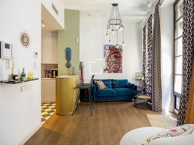 1 soveværelse Lejlighed til salg i Barcelona by - € 385.000 (Ref: 9953036)