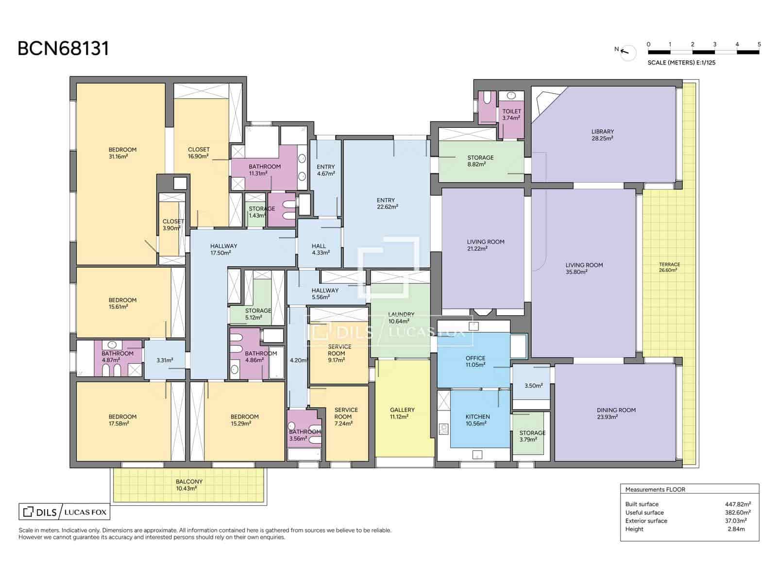 6 slaapkamer Appartement te koop in Barcelona stad met garage - € 4.700.000 (Ref: 9953038)