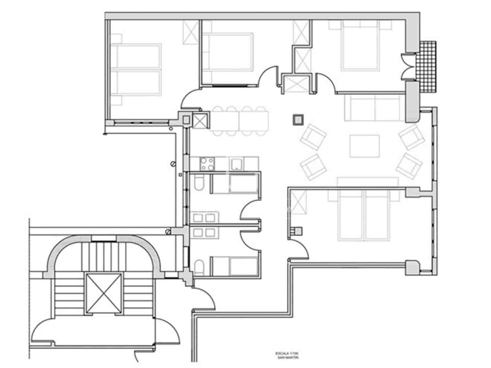 7 slaapkamer Appartement te koop in Donostia-San Sebastian - € 2.800.000 (Ref: 9953352)