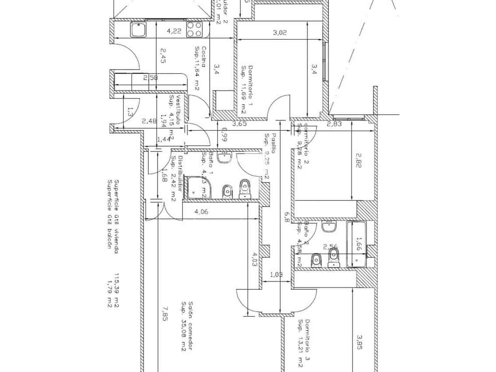 4 Zimmer Apartment zu verkaufen in Donostia-San Sebastian - 1.195.000 € (Ref: 9953459)