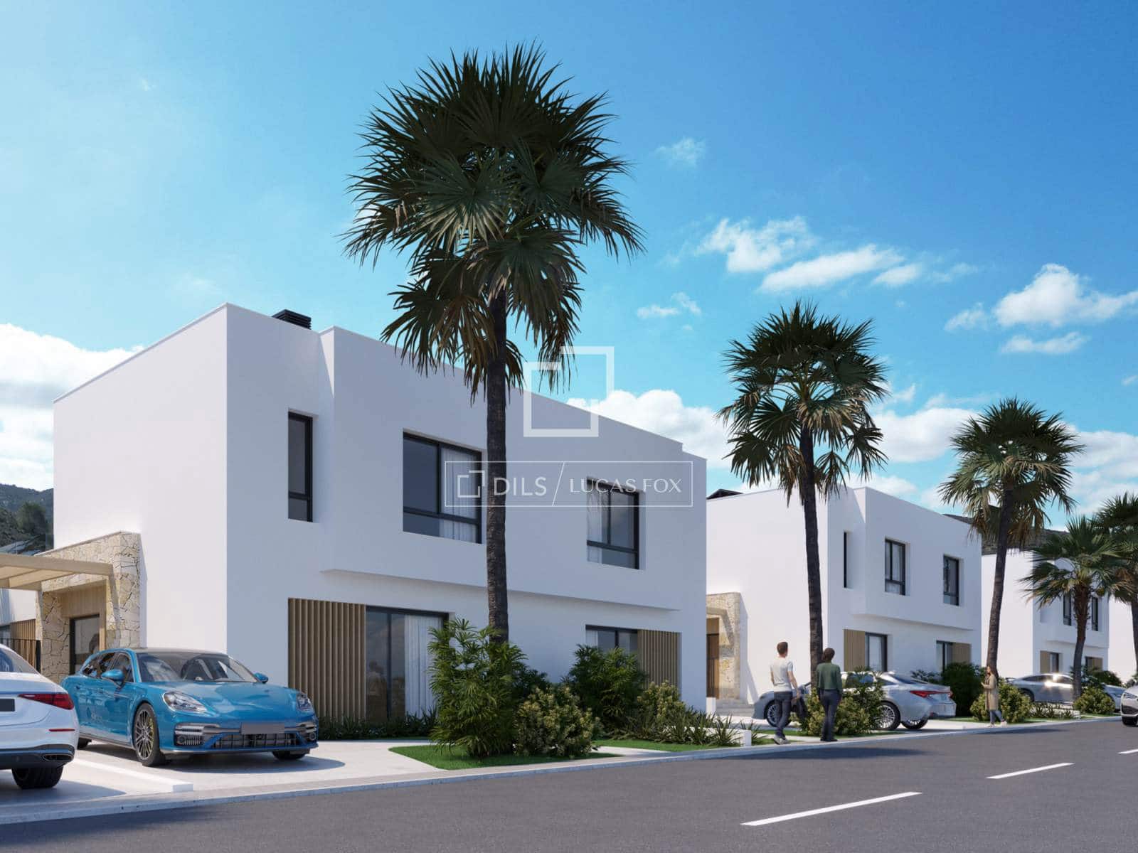 3 soverom Villa til salgs i Monforte del Cid med svømmebasseng garasje - € 575 000 (Ref: 9954611)