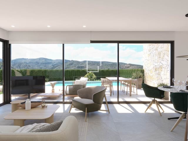 3 soverom Villa til salgs i Monforte del Cid med svømmebasseng garasje - € 575 000 (Ref: 9954611)