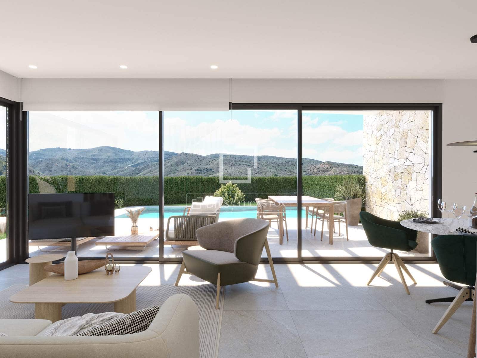 3 soverom Villa til salgs i Monforte del Cid med svømmebasseng garasje - € 489 000 (Ref: 9954612)
