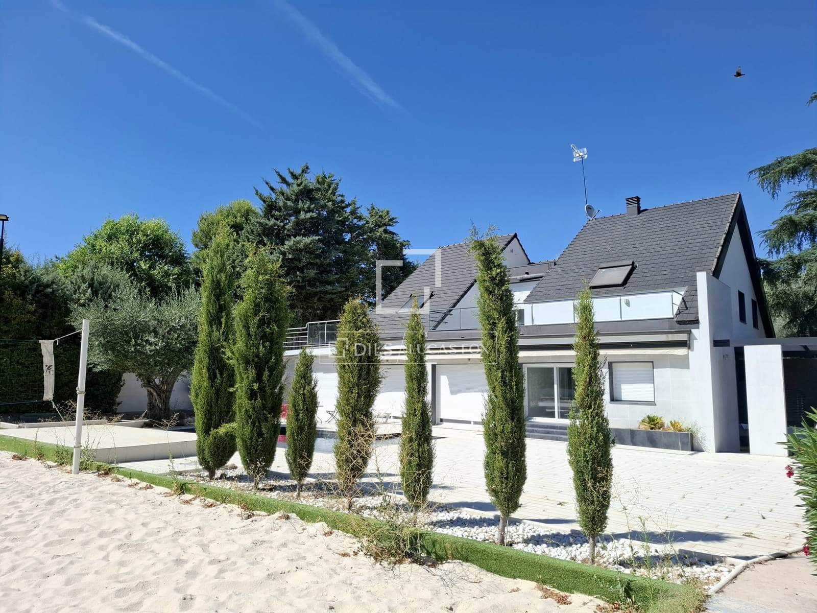 6 sypialnia Willa na sprzedaż w Alcobendas z basenem garażem - 4 100 000 € (Ref: 9958263)