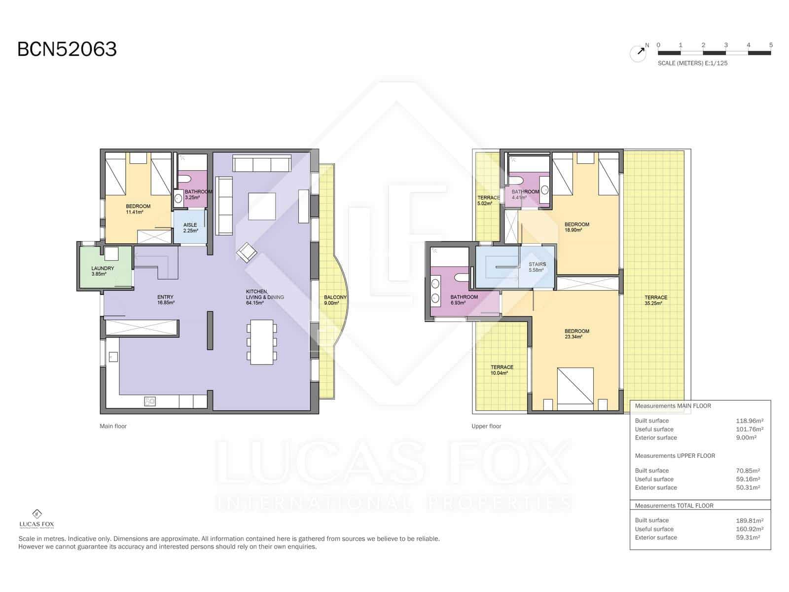 3 soverom Penthouse til salgs i Barcelona by - € 2 750 000 (Ref: 9958719)